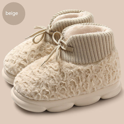 Botas de Invierno Acolchadas con Forro de Algodón - Cómodas y Antideslizantes - Image 4