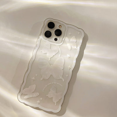 Funda Transparente Mariposa Moderna para Celular Mujer - Image 11