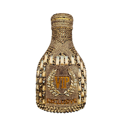 Bolso de Cena Elegante con Diseño de Botella de Champagne y Mano de Diamantes - Image 18