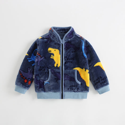 Abrigo Estilo Vaquero Franela para Niños - Image 14