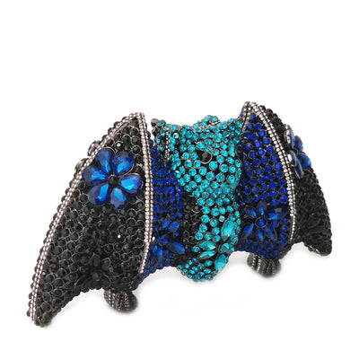 Bolso de Noche Lujo Diamante Murciélago Halloween - Image 9