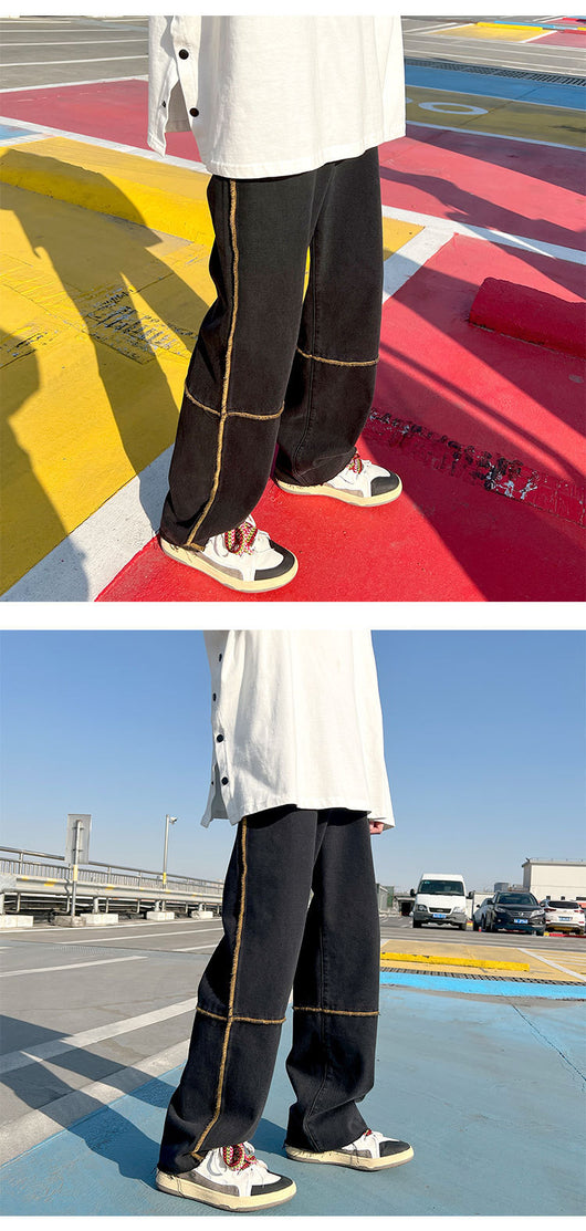 Jeans Hip Hop con Letras de Personalidad para Niños - Image 15