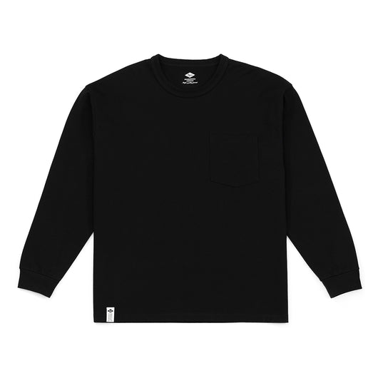 Playera Oversize de Manga Larga Color Sólido para Hombre - Image 7