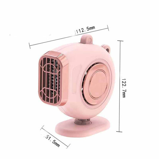 Desempañador y Calefactor Dual para Auto - Ventilador Silencioso Elimina Vaho - Image 15