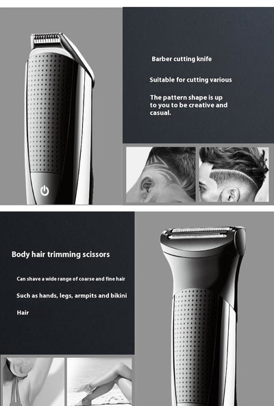 Cortadora de Cabello Profesional Multiusos con Cabezal Intercambiable - Image 16