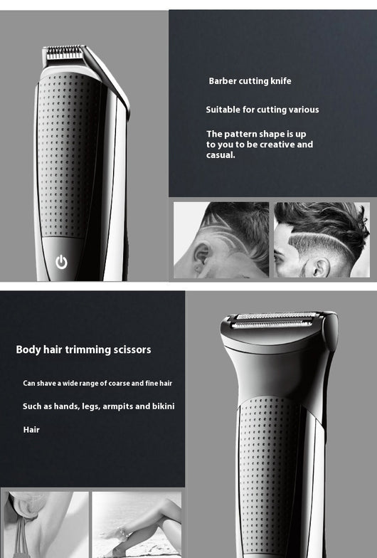 Cortadora de Cabello Profesional Multiusos con Cabezal Intercambiable - Image 16