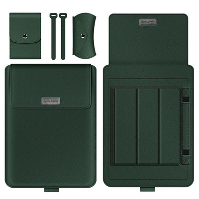 Funda de Cuero para Laptop - Protección Profesional y Estilo - Image 7