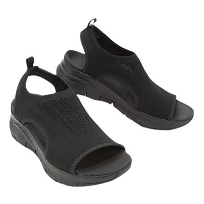 Sandalias Plataforma Tejidas Volantes Talla Grande - Comodidad de Verano - Image 23