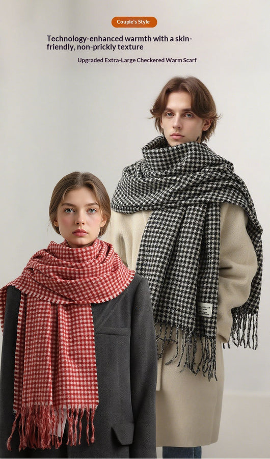 Bufanda de Cachemira Casual para Hombre y Mujer - Image 13