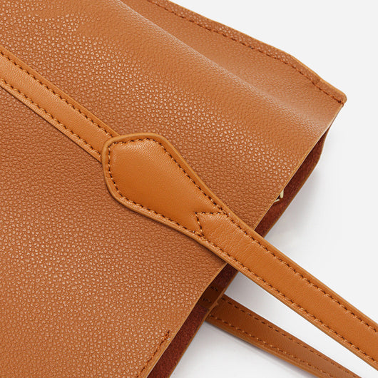 Bolso de Cuero Genuino con Gran Capacidad para el Hombro - Image 10