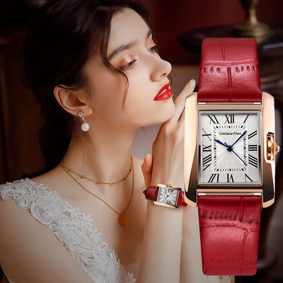 Reloj de Cuarzo Personalizado Rose Red para Mujer - Image 5