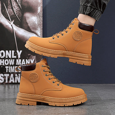Botas de Invierno para Hombre con Tacón Grueso y Diseño Moderno - Image 8