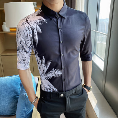 Camisa Juvenil Estampado Floral Tendencia - Image 2