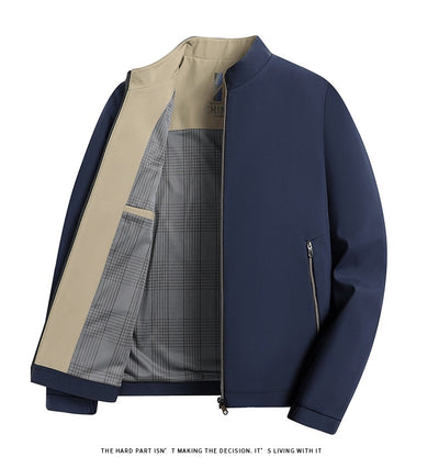 Chaqueta Ejecutiva de Cuello Alto para Primavera y Otoño - Image 16