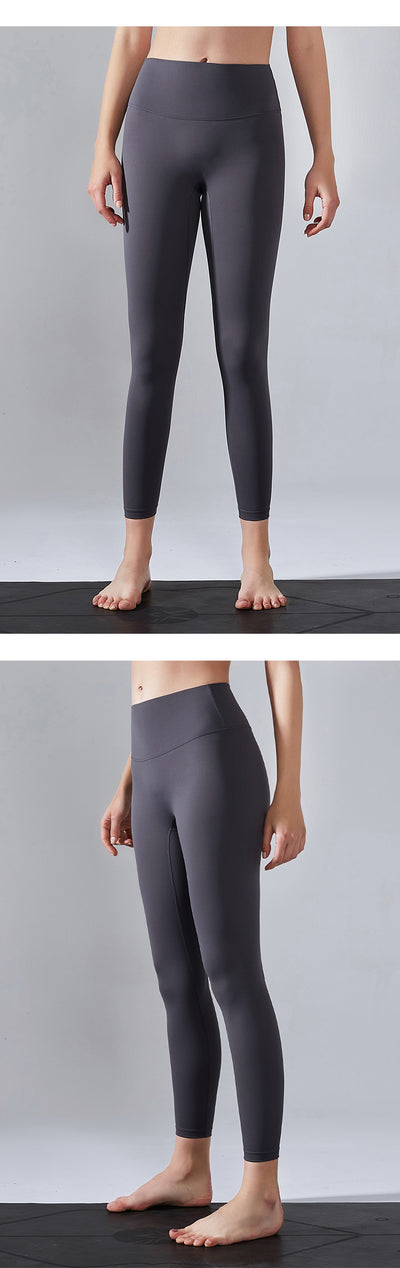Pantalones Yoga Sin Costuras Nude para Mujer - Image 17