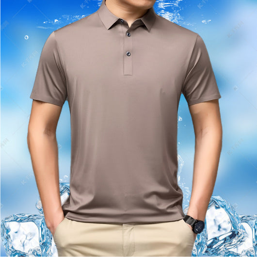 Polo de Seda Mulberry para Hombre - Elegancia y Comodidad - Image 5