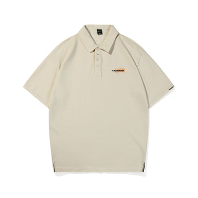 Polo Retro con Textura Bordada para Hombre - Image 5