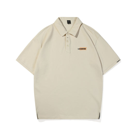 Polo Retro con Textura Bordada para Hombre - Image 5