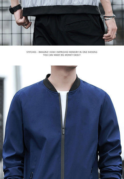 Chaqueta Casual de Manga Larga para Hombre - Primavera y Otoño - Image 10