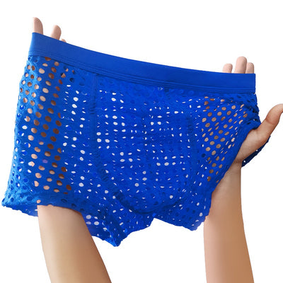 Bóxer Deportivo de Malla Transpirable para Hombre Talla Grande - Image 7