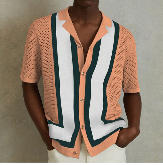 Suéter de Hombre Rayas Contraste - Colección Verano - Image 24
