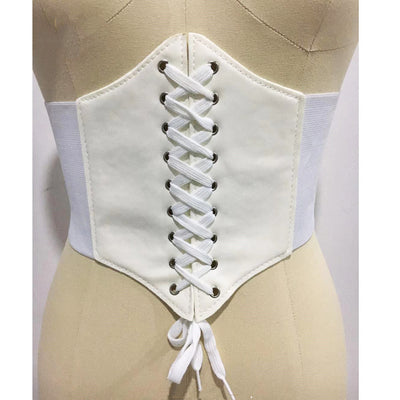 Faja Retro Elástica Ancha con Falda Decorativa para Mujer - Image 6
