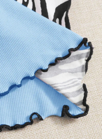 Chaleco Tejido Colorblock con Rayas Laterales para Mujer - Image 24