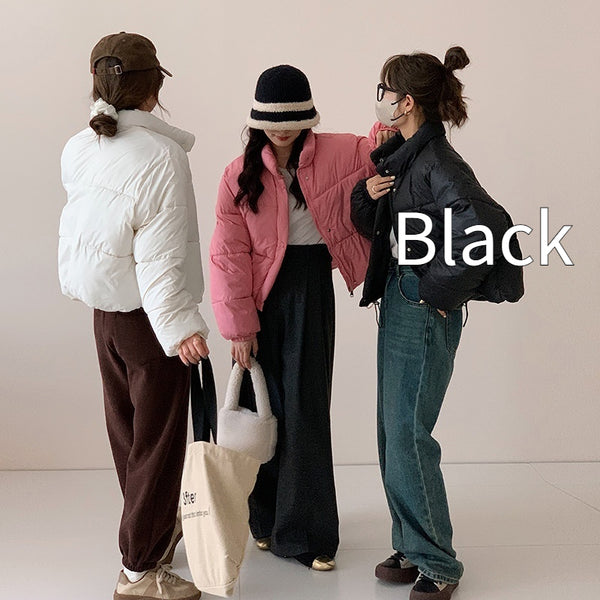 Abrigo Acolchado de Algodón para Mujer - Estilo Urbano Casual - Image 6