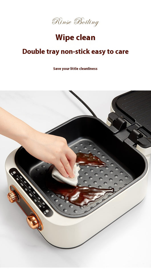 Máquina Multifuncional para Pancakes con Calentamiento Doble Cara - Image 19