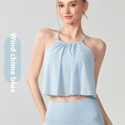 Chaleco Deportivo de Malla para Yoga - Top Suelto para Mujer - Image 8