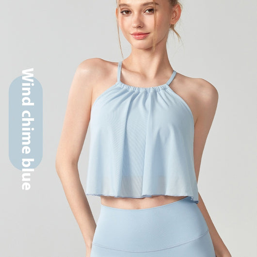 Chaleco Deportivo de Malla para Yoga - Top Suelto para Mujer - Image 8