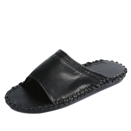 Pantuflas Planas Artesanales para Mujer con Costura a Mano - Image 9