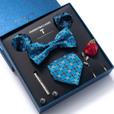 Conjunto de 8 Piezas de Corbatas para Traje Formal de Hombre - Image 37