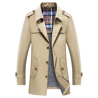 Abrigo de Invierno Ejecutivo Talla Grande Largo - Image 6