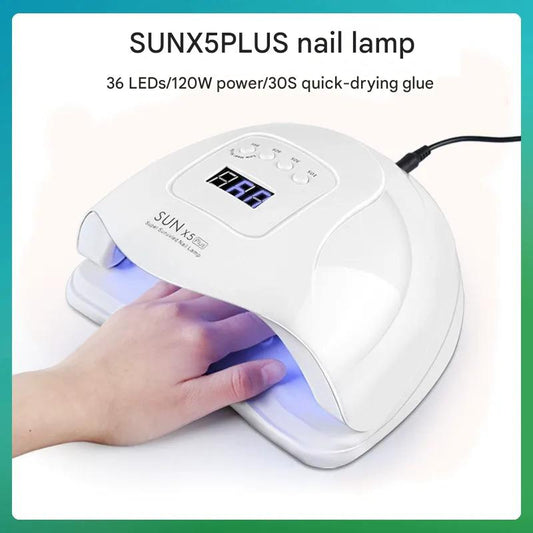 Lámpara UV de 120W para Secado de Uñas Profesional