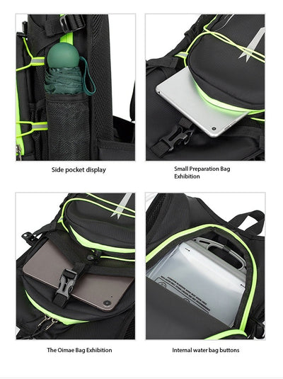 Mochila de Hidratación Ligera, Transpirable con Detalles Reflectantes - Image 26