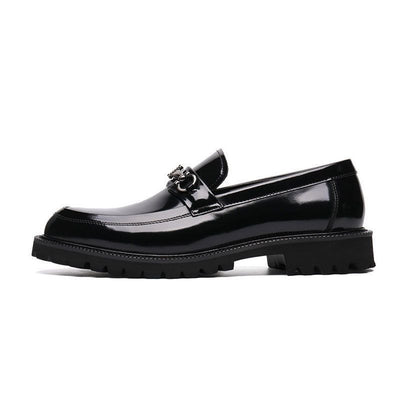 Zapatos Gommino con Hebilla Horse Street en Cuero Japonés Pulido para Hombre - Image 28
