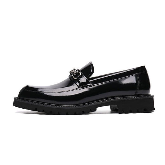 Zapatos Gommino con Hebilla Horse Street en Cuero Japonés Pulido para Hombre - Image 28