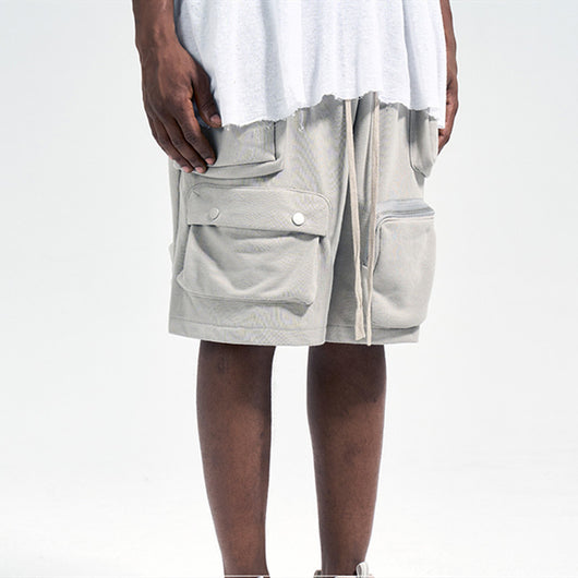 Shorts Casuales Sueltos Multi-Bolsillos Street - Image 10