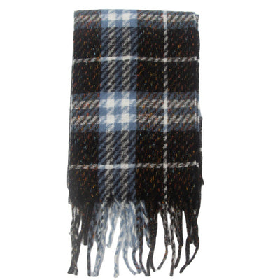 Bufanda Escocesa Unisex con Flecos y Borlas - Image 22