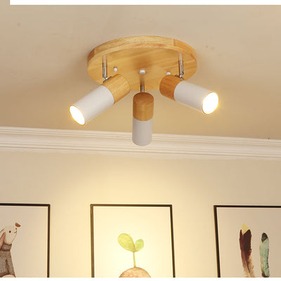 Foco Ajustable de Techo Log Simple - Iluminación Versátil - Image 13