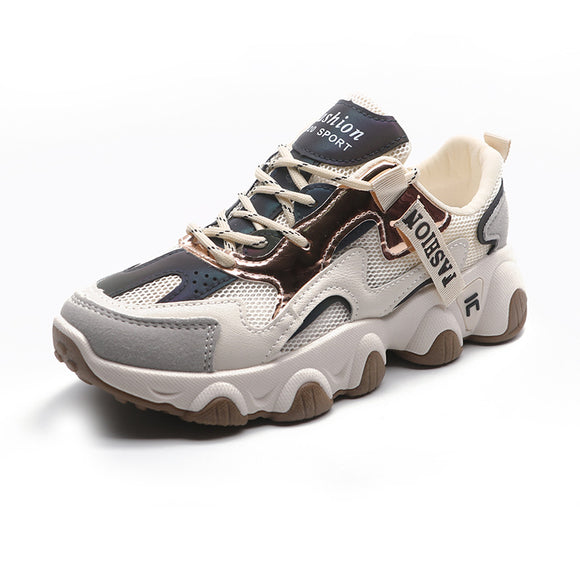 Zapatillas Deportivas con Plataforma Fashion Wave - Aumenta tu Estatura