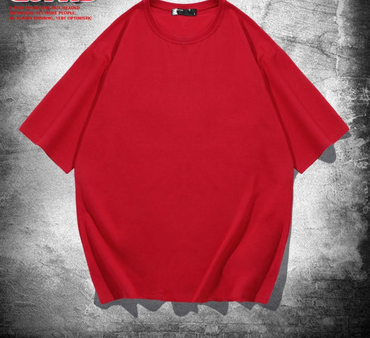 Playera Suelta de Algodón con Hombro Caído - Image 8