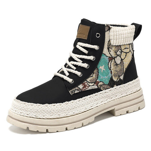 Botas de Trabajo Altas Versátiles para Hombre - Estilo Casual Imprescindible - Image 5