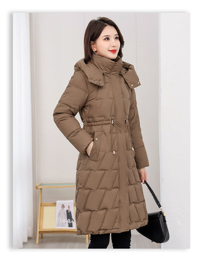 Abrigo Acolchado Slim Fit Talla Grande para Mujer - Invierno - Image 23