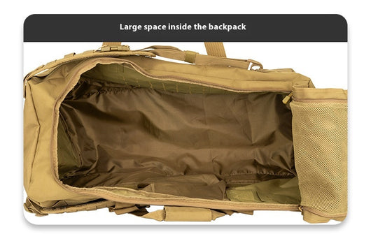 Mochila Táctica Camuflaje de Doble Compartimento de Gran Capacidad - Image 19