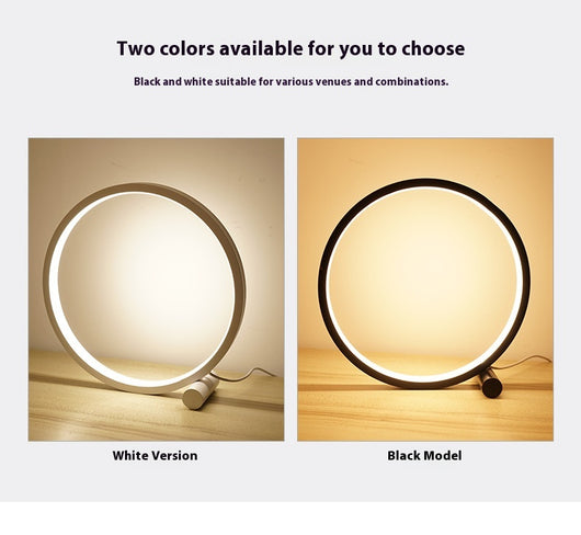 Lámpara Nocturna USB Minimalista para Dormitorio con Diseño Creativo - Image 14