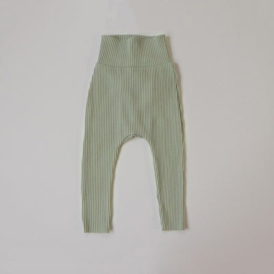 Leggings de Cintura Alta para Niñas - Colores Sólidos - Image 5