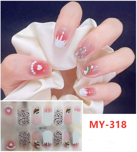 Stickers de Uñas 3D Sin Horno - Impermeables y Duraderos - Image 6