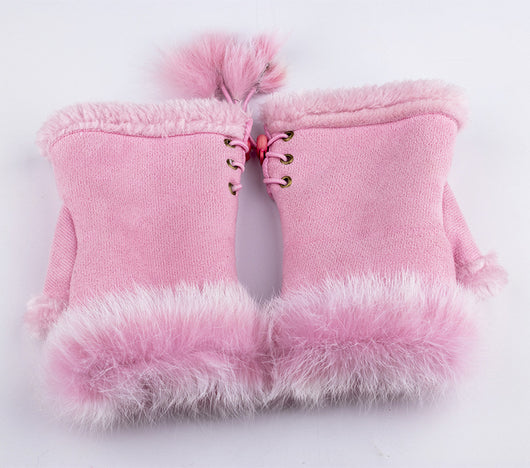 Guantes Mitones de Conejo Invierno para Damas - Teclado y Pantalla Táctil - Image 20